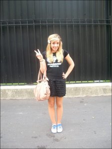 Oh la grosse touriste!