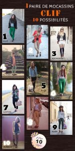 1P10S #4 Les mocassins Clif Chaussures