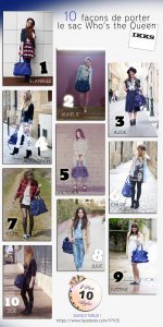 1P10S #6 Le sac bleu oversized