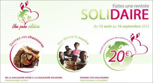 Opération paire solidaire par Spartoo