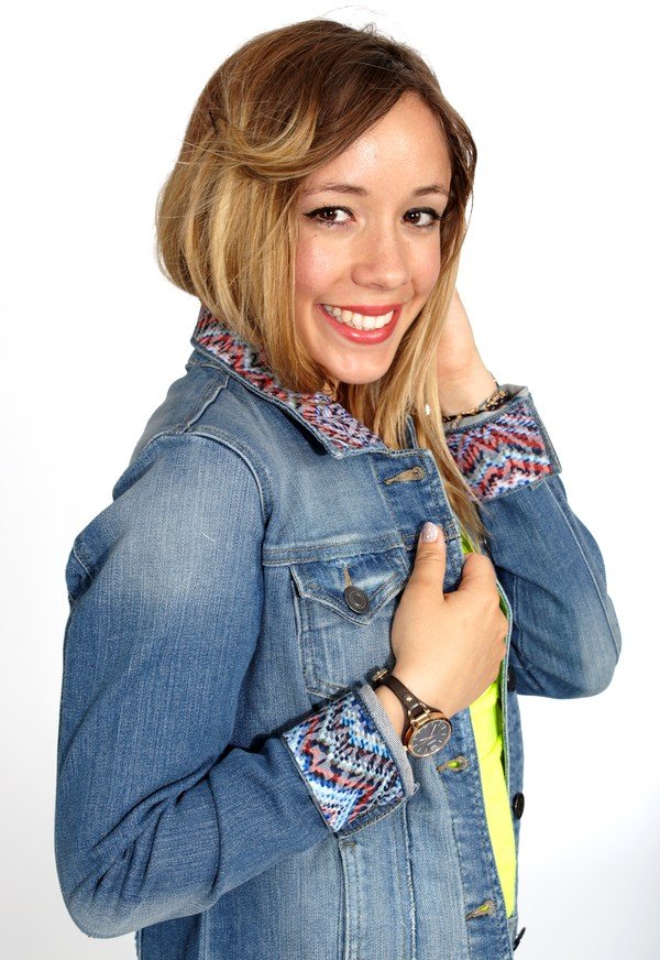 Veste en jean