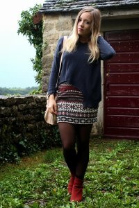 Des bottines bordeaux pour l&rsquo;automne