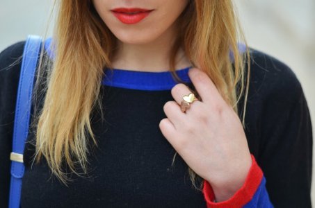 Pull color block Véronica