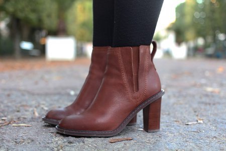 Mi-saison, 30% cachemire et bottines en cuir