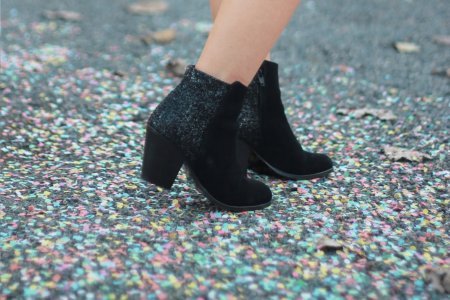 Confettis, paillettes et shopping