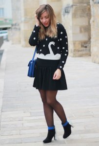Le pull cygne