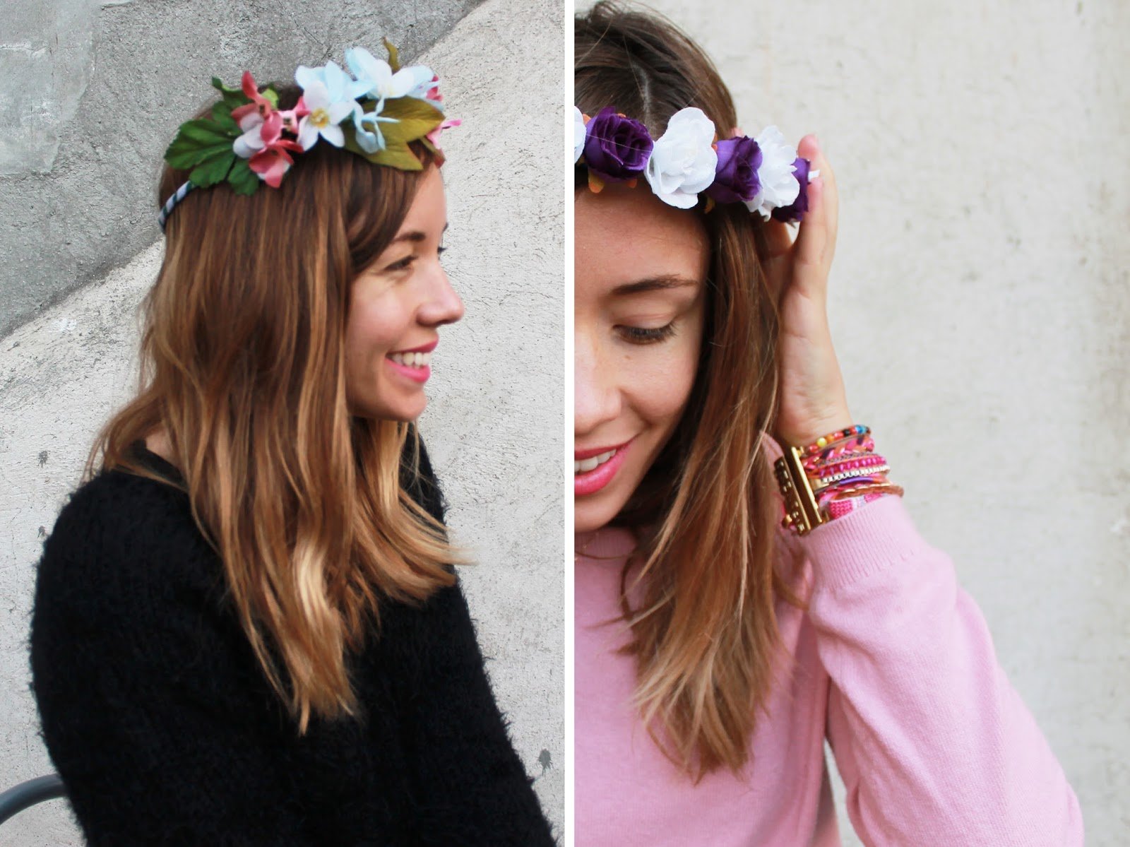 MaRose Couronne de fleurs