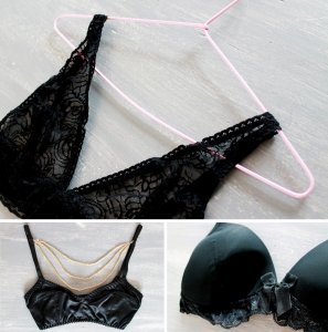 Un soutien gorge triangle sans armatures sinon rien !