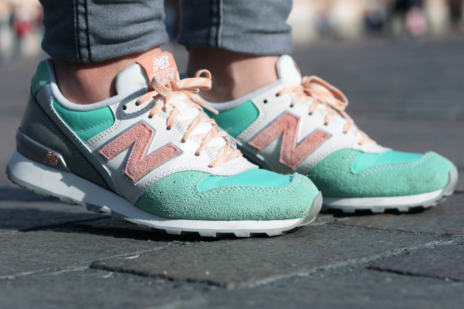 new balance femme corail