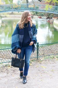 Total look bleu