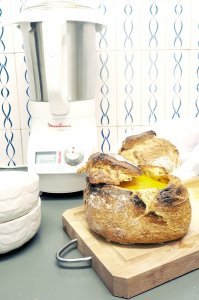 Pain surprise soupe potimarron