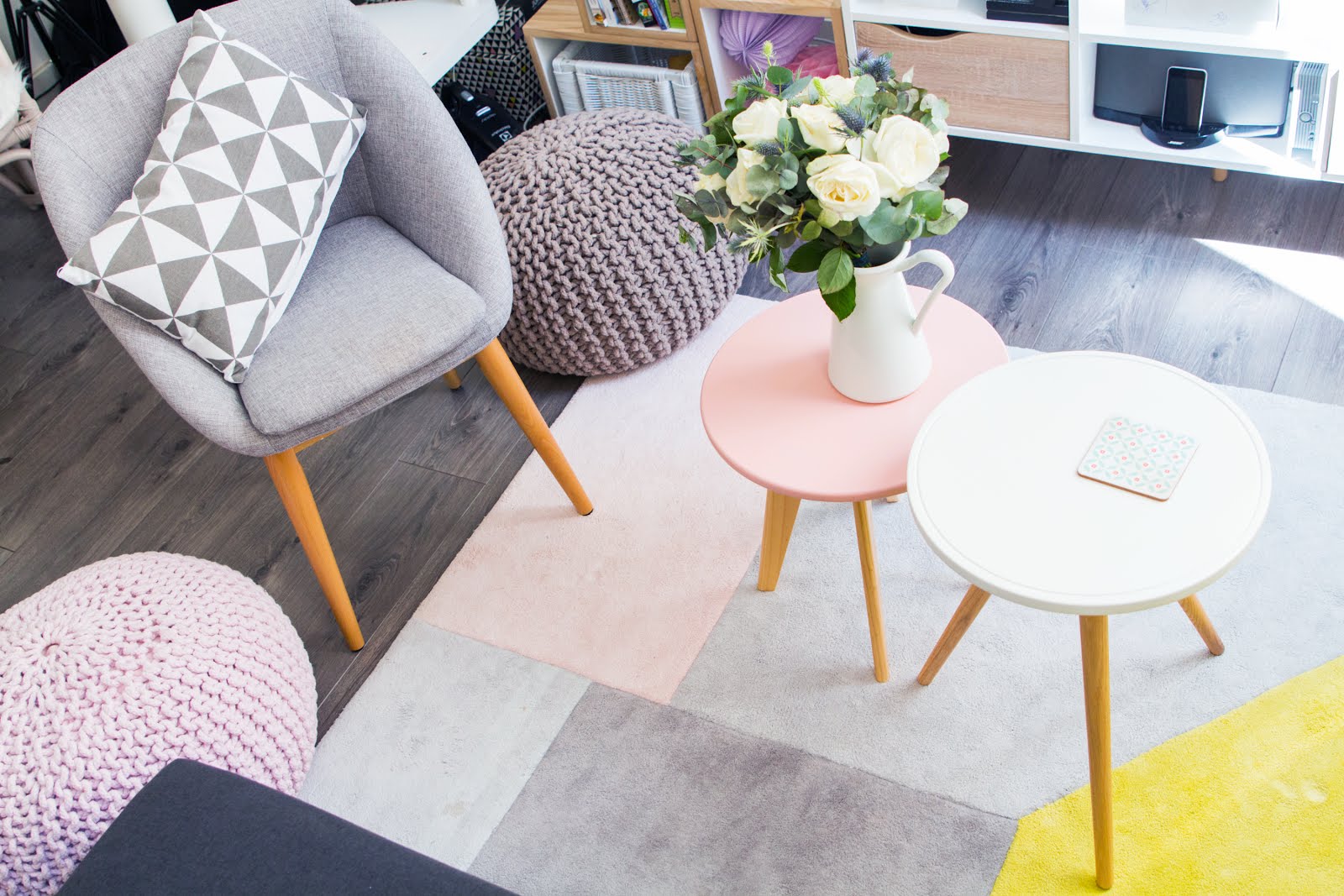 Décoration salon scandinave