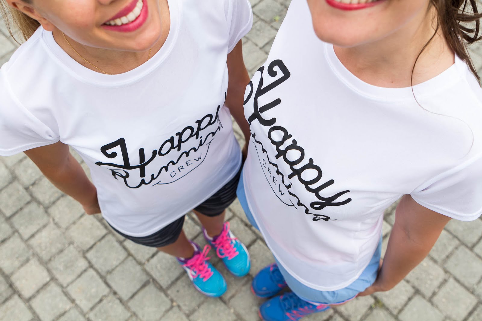 t-shirt Happy Running Crew
