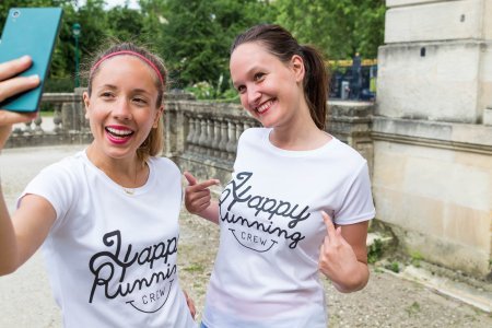 T-shirt Happy Running Crew