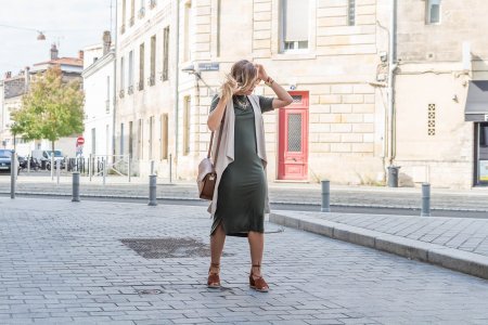 Kaki Beige & Camel