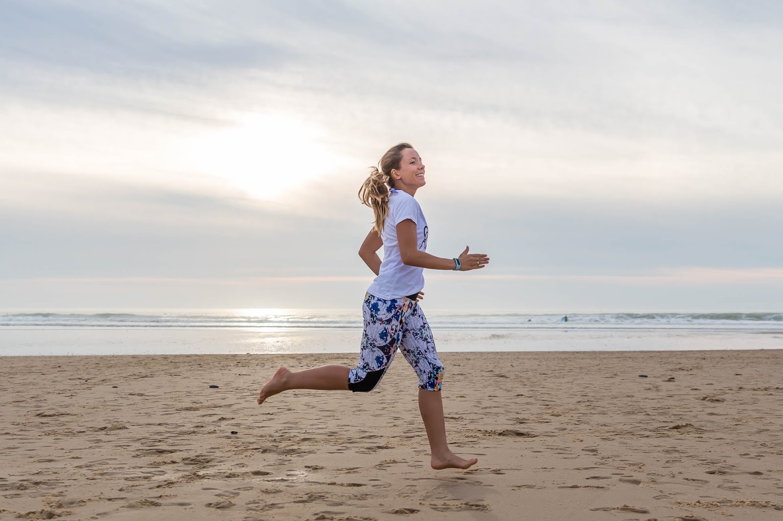 TomTom Touch Courir sur le sable
