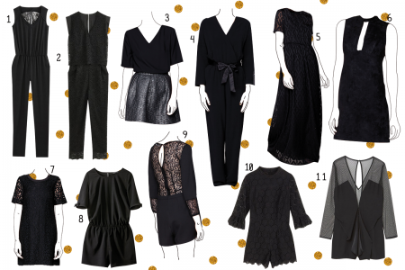 Petite robe noire pour les fêtes
