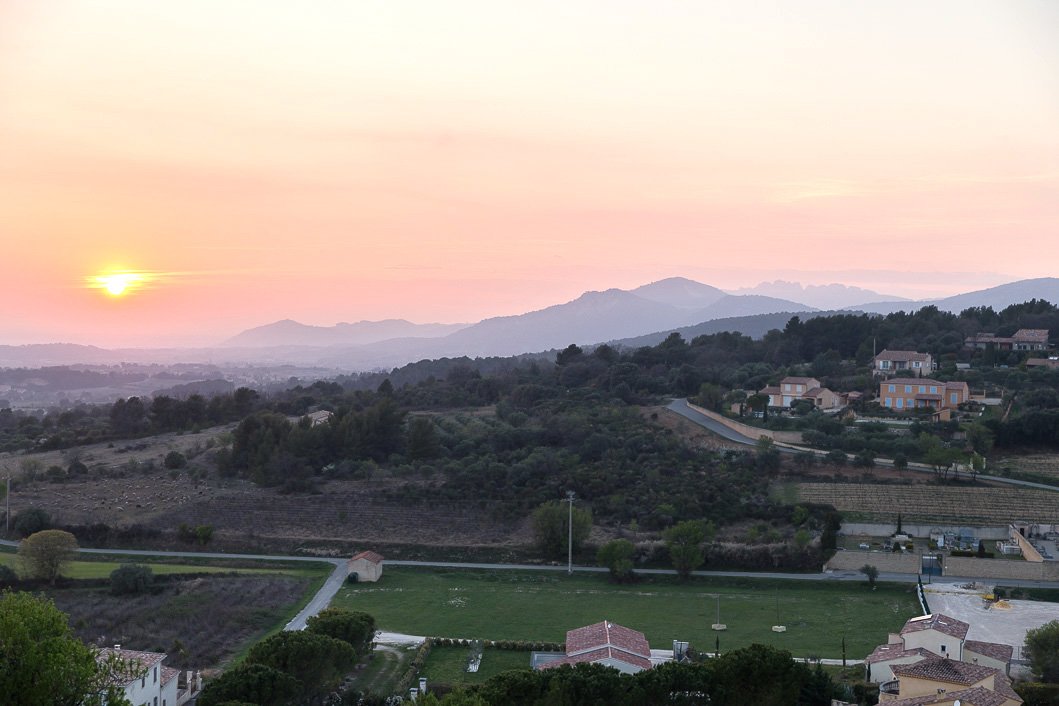 coucher de soleil ventoux