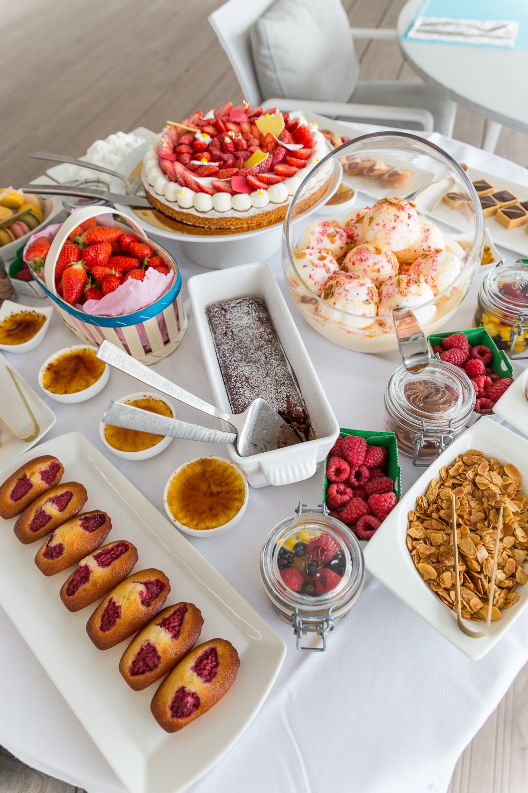 Buffet dessert Barrière Majestic Cannes