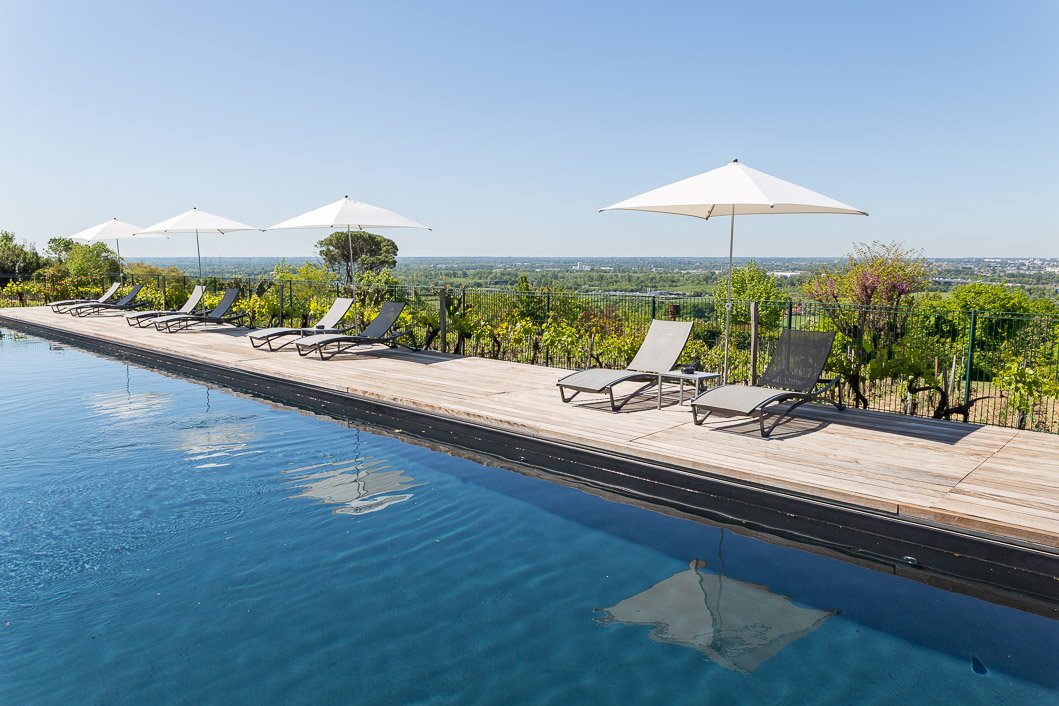 Piscine Bouliac hôtel saint james