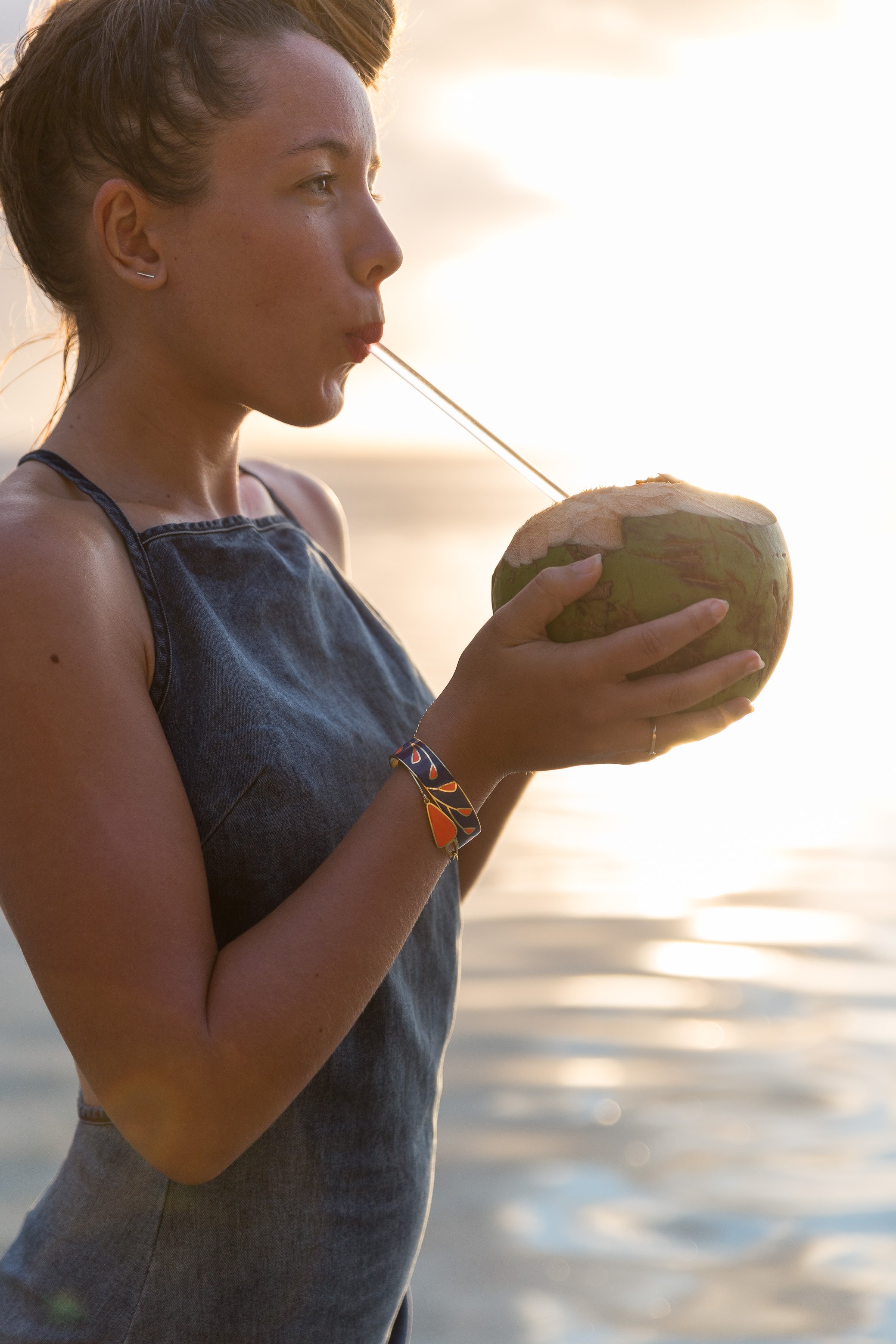 Eau de coco La Réunion