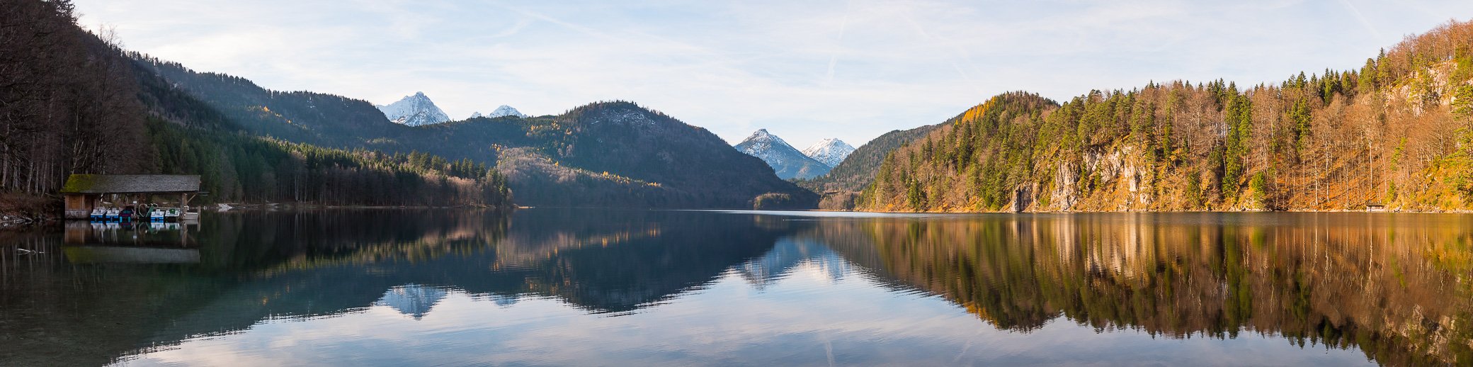Lac Alpsee Bavière