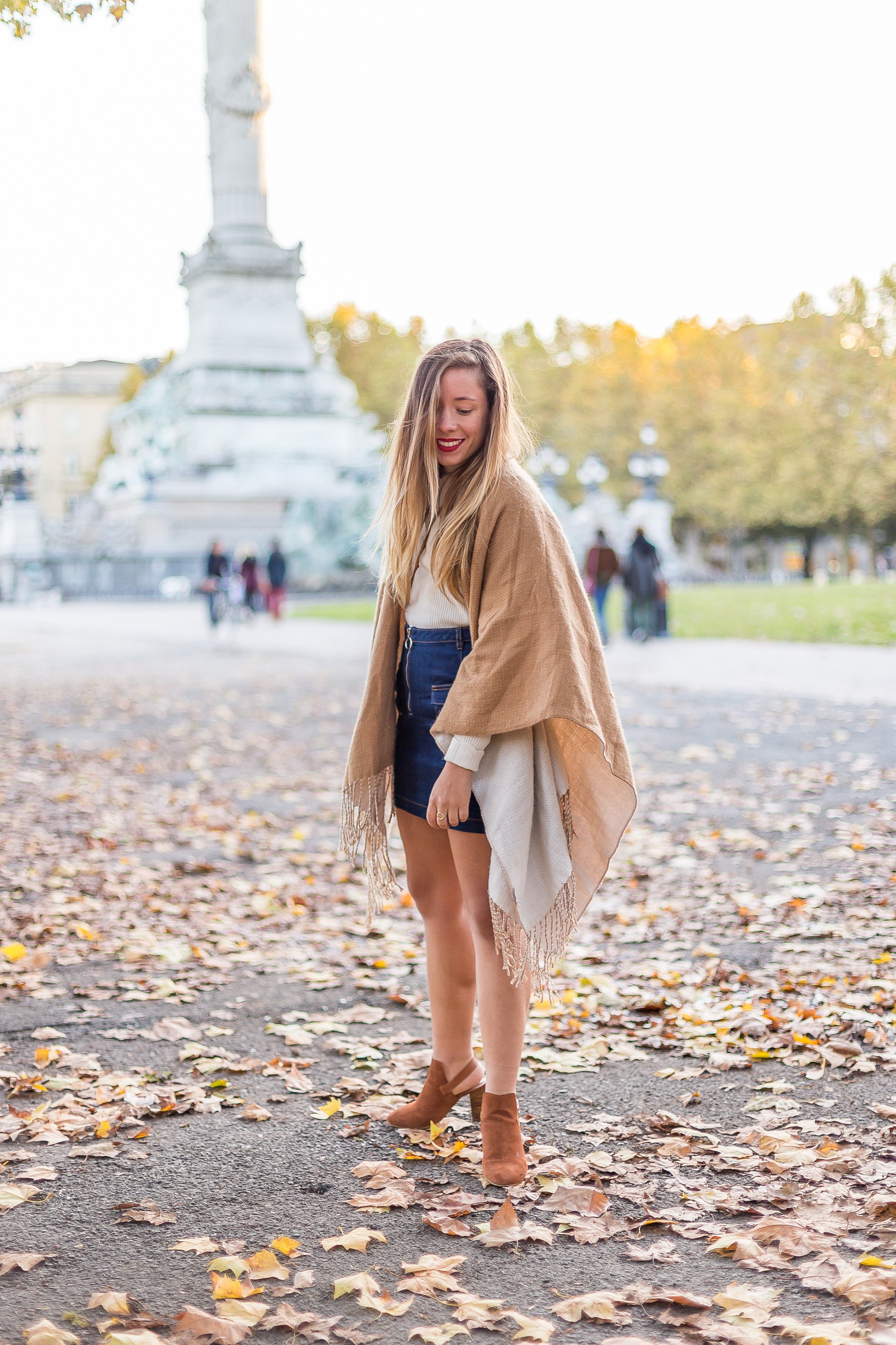 tenue automne camel