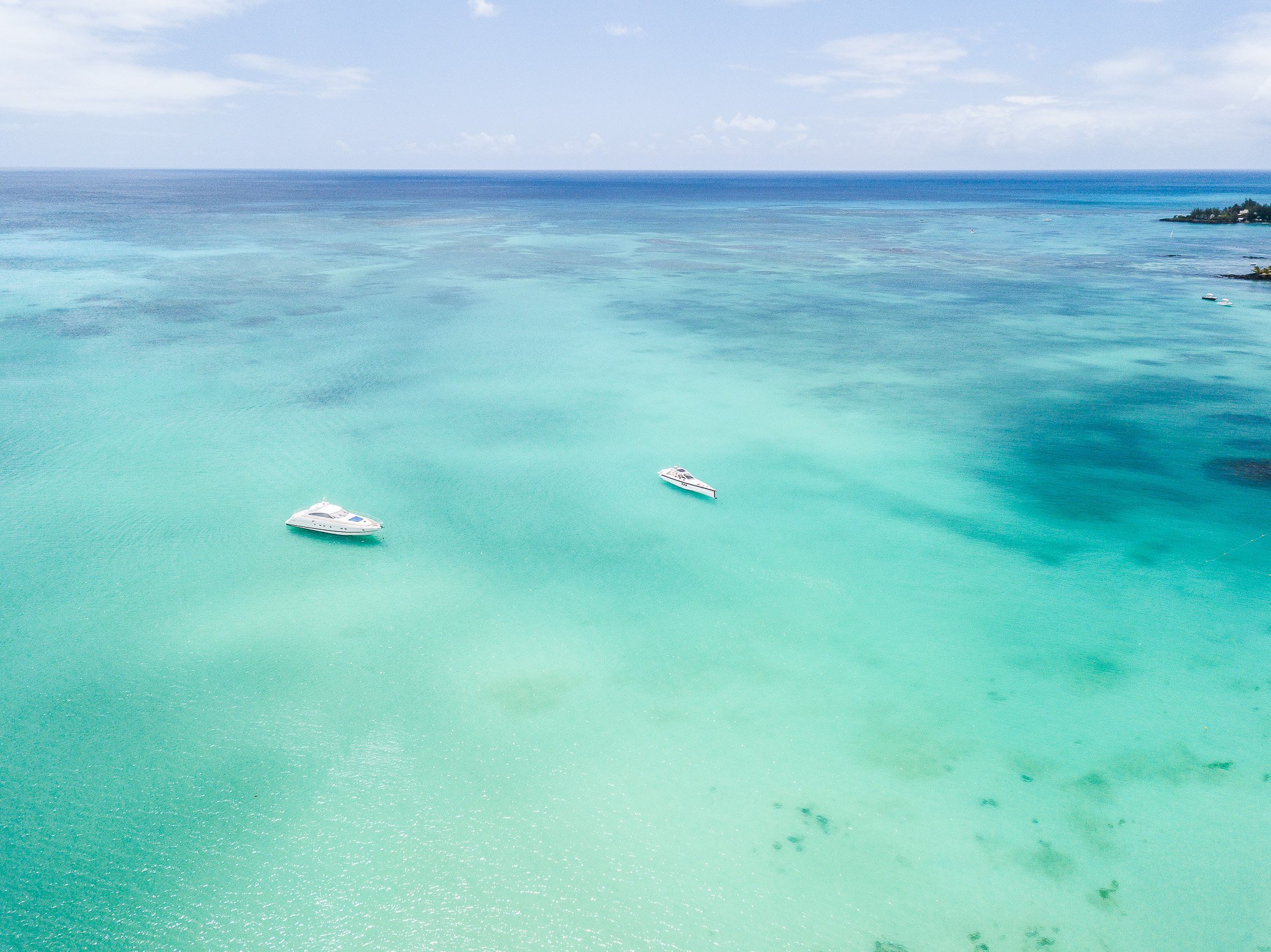 eau turquoise île Maurice