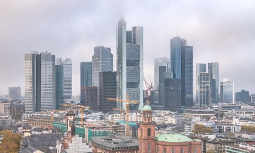 Francfort skyline gratte-ciels