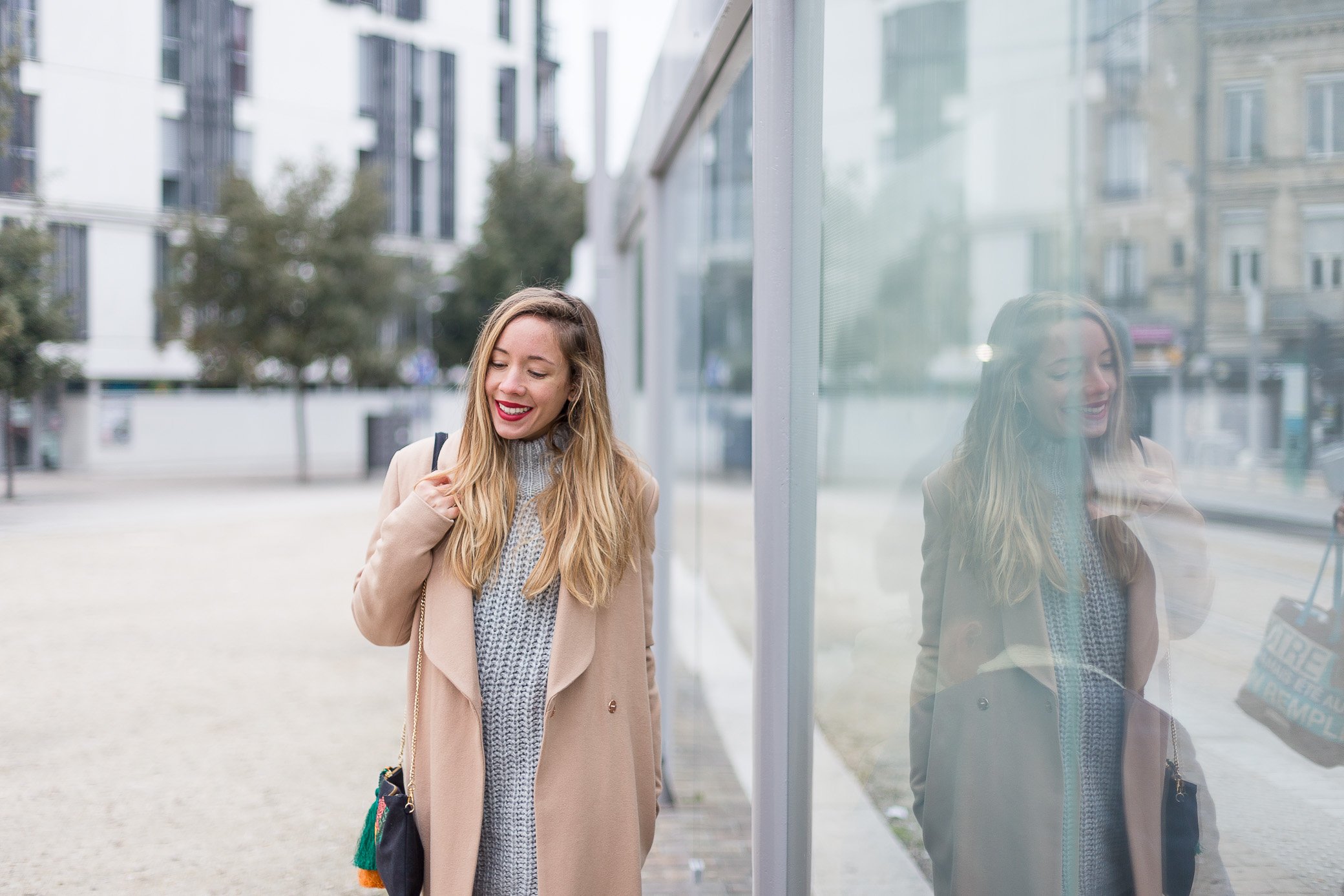 blog mode manteau long camel