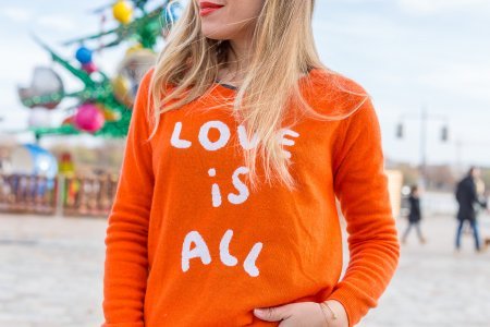 1P10S #71 Pull orange d&rsquo;amour pour nos 6 ans