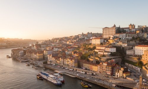 Golden hour à Porto