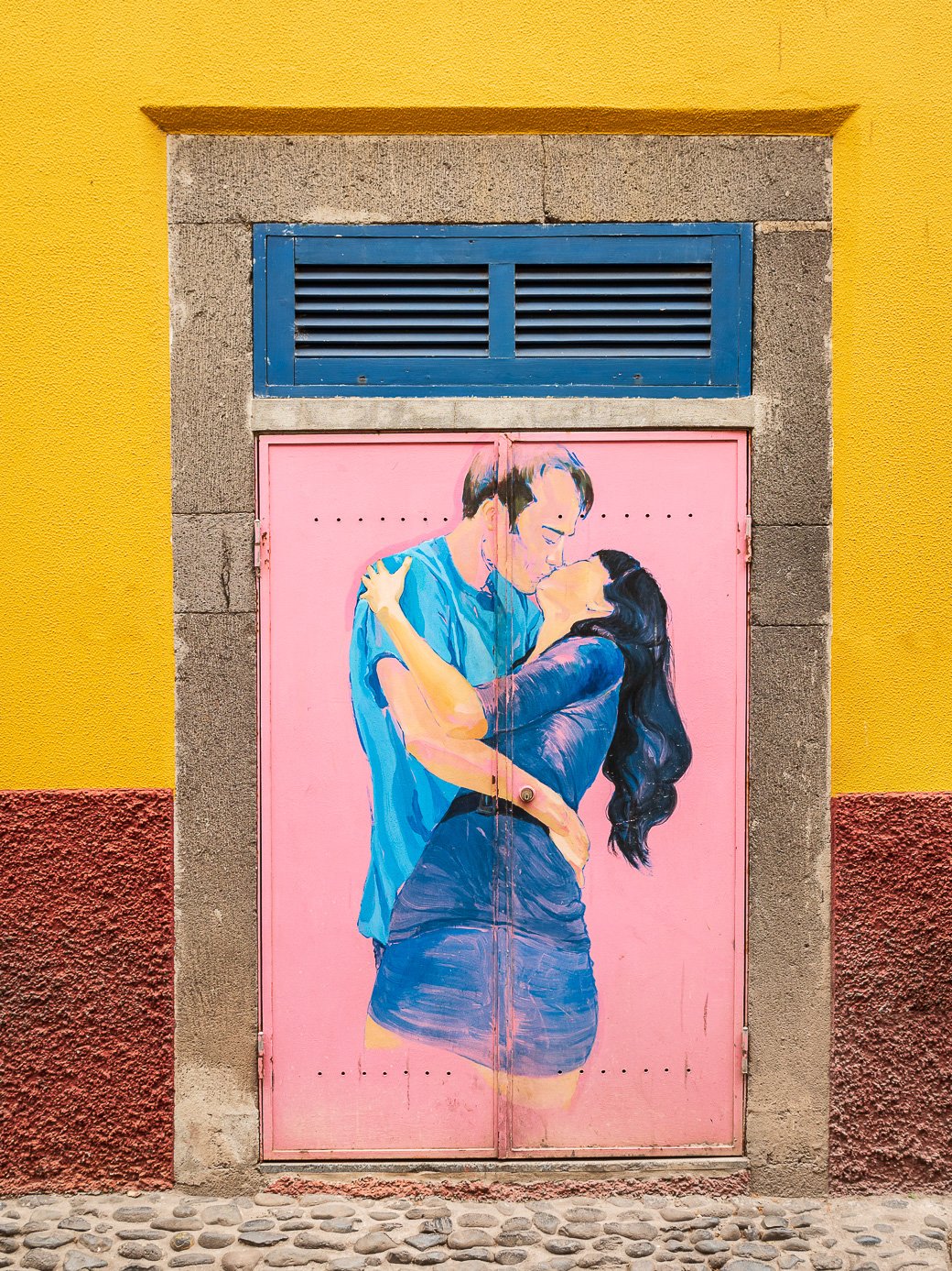 Funchal ville street-art Madère