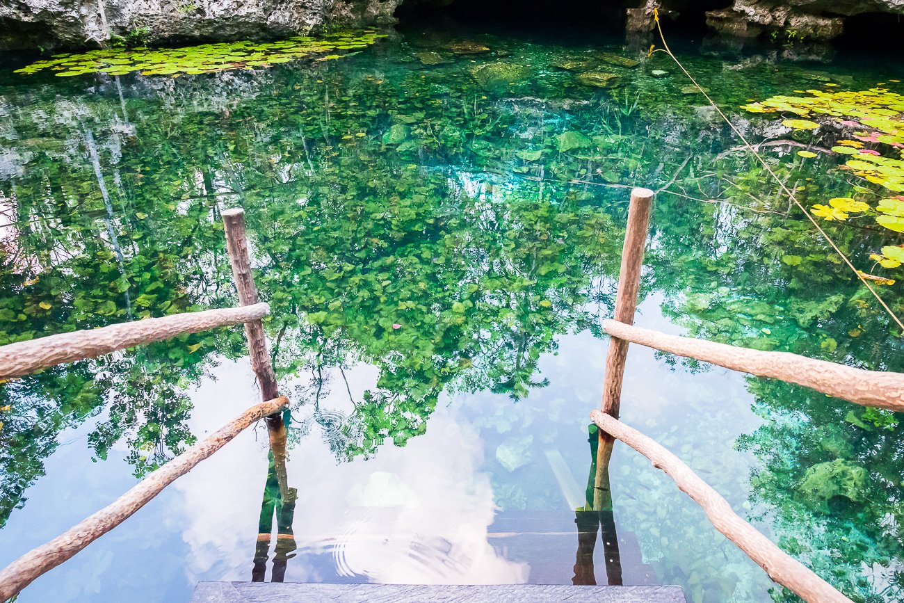 cenote Mexique snorkelling