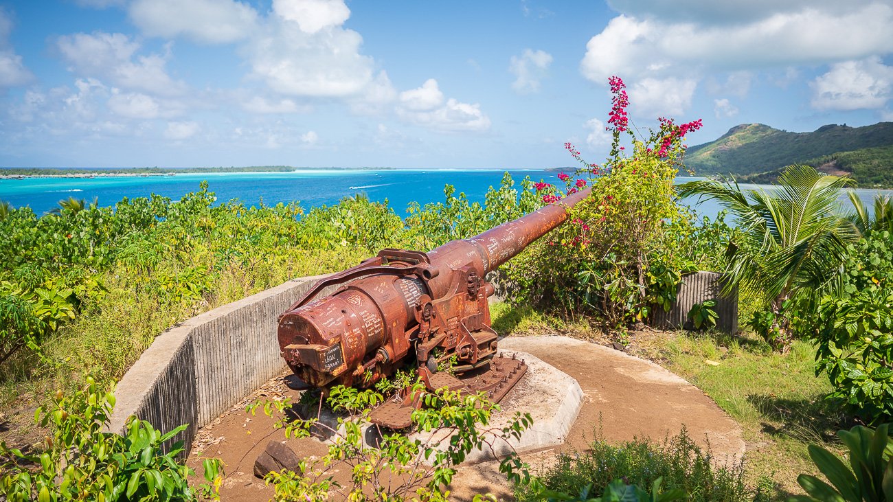 Bora Bora canon amériquain