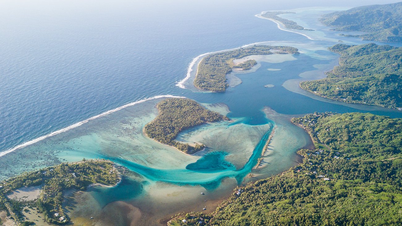 Huahine lagon paradisiaque