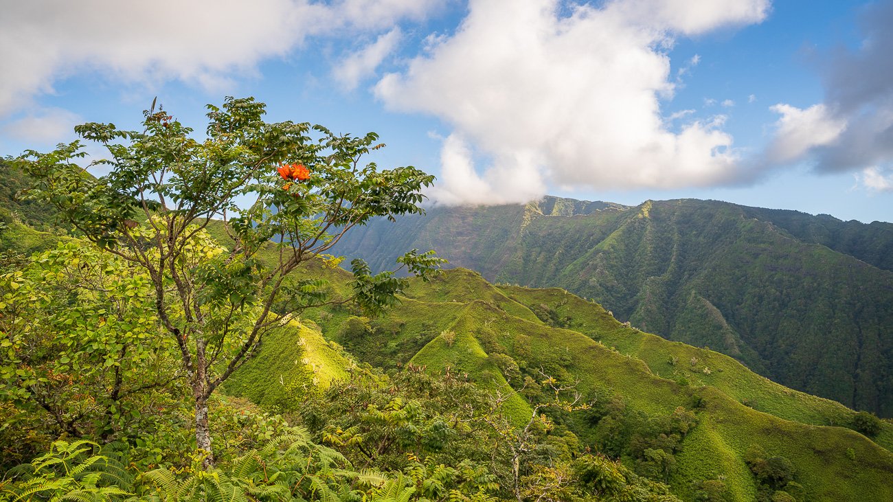 randonner à Tahiti