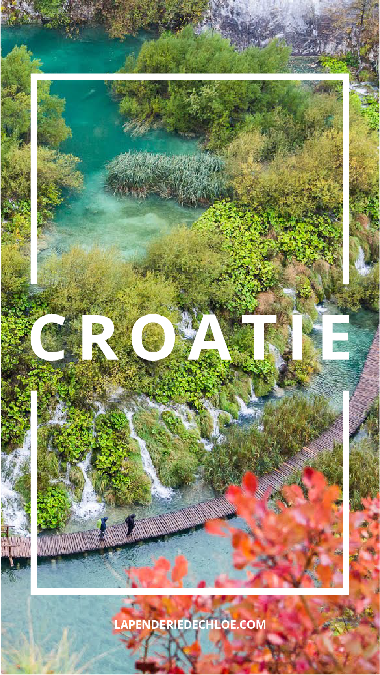 Voyage Croatie Plitvice