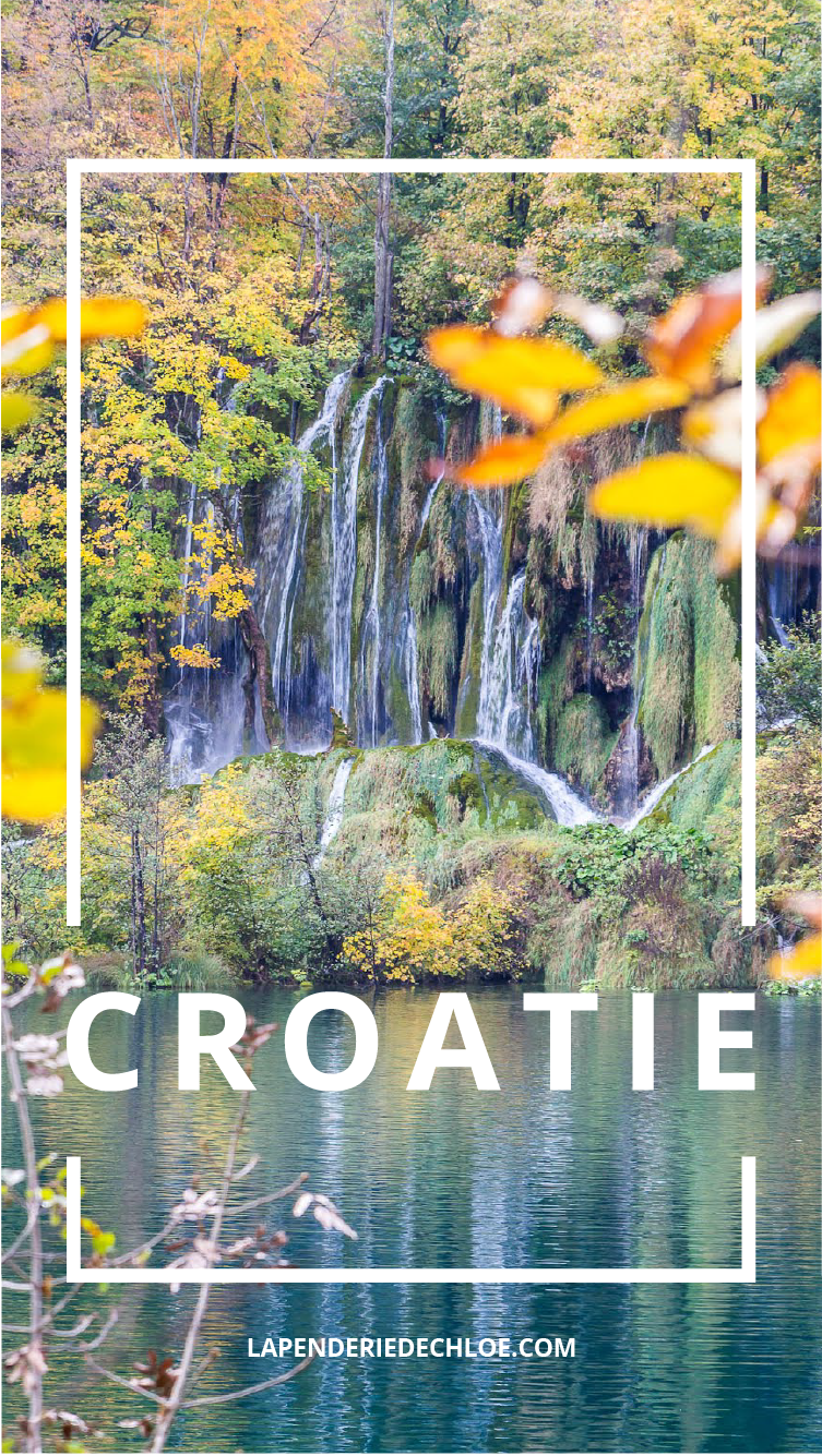 voyage Plitvice Croatie Pinterest