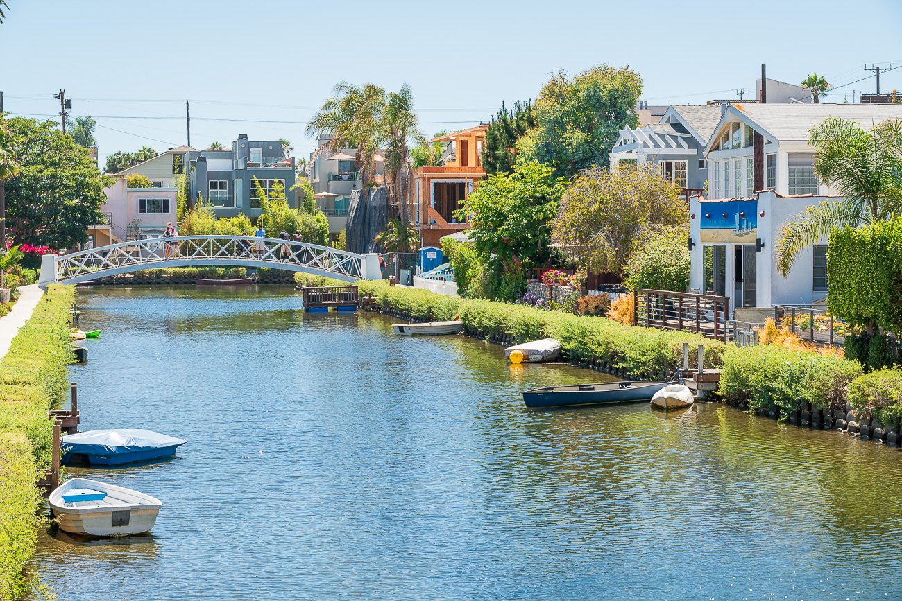 Voyage Los Angeles Venice Canals