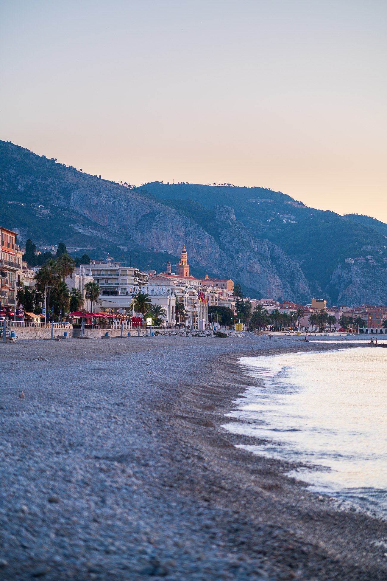 Menton plage