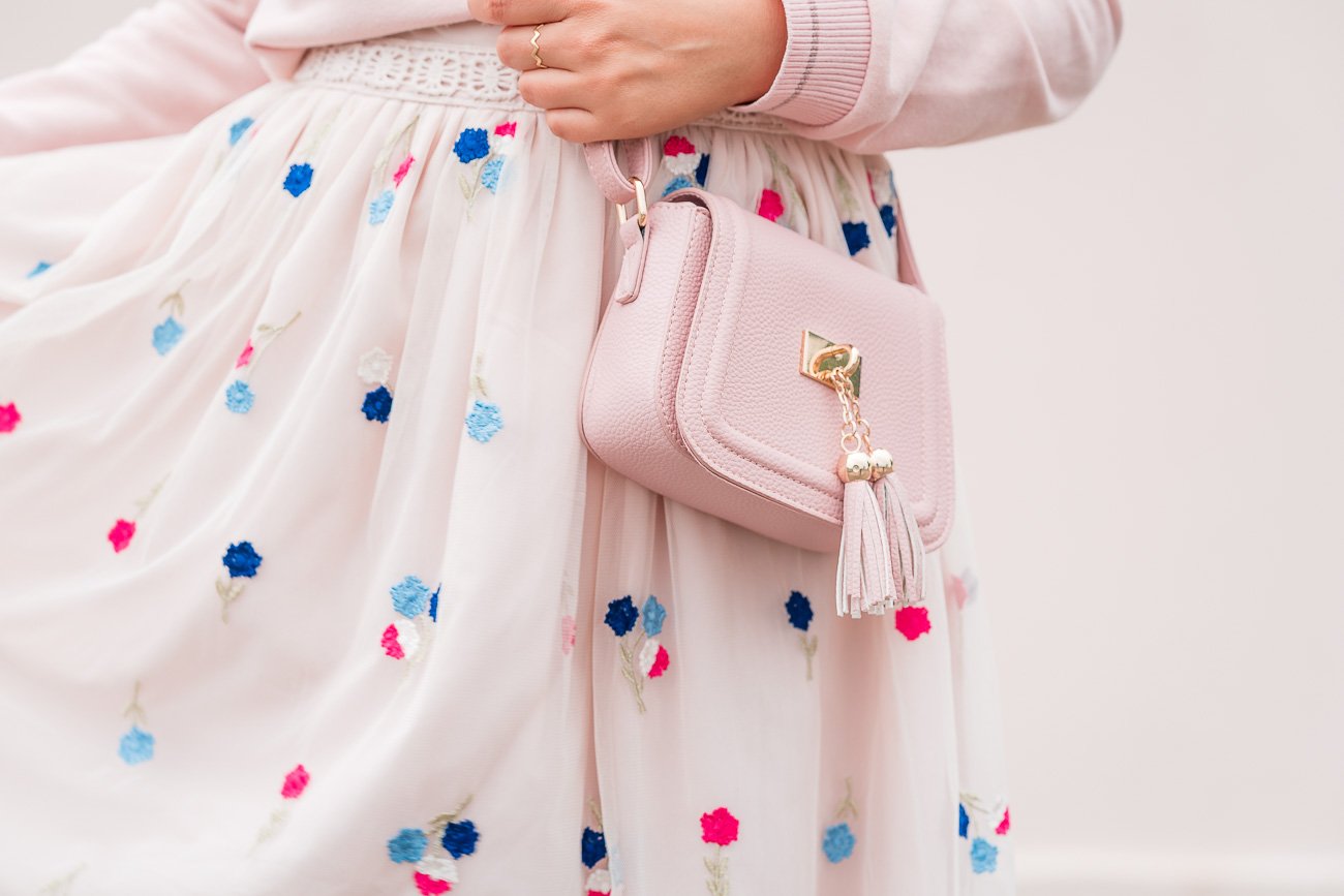 sac besace rose La Redoute