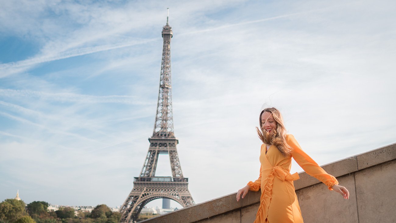 robe jaune boohoo