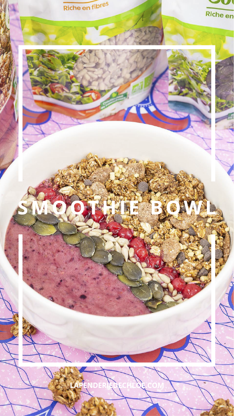 Recette smoothie bowl Pinterest