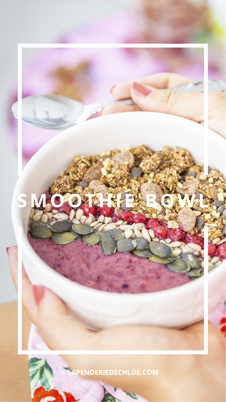 homemade smoothie bowl Pinterest