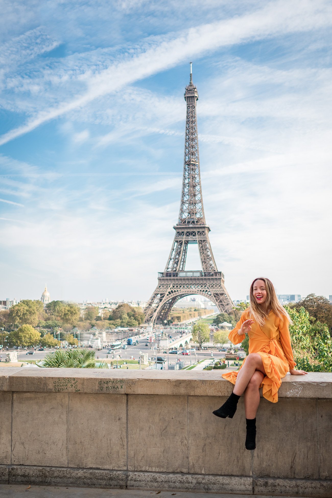 trocadero tour eiffel blogueuse