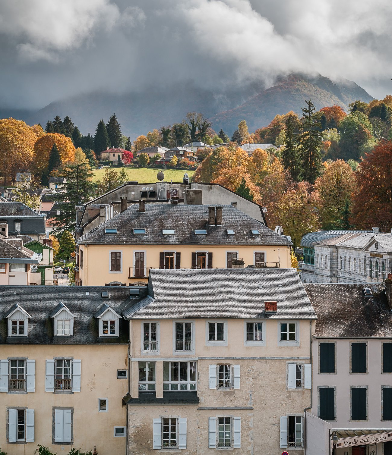 Bagnères de Bigorre automne