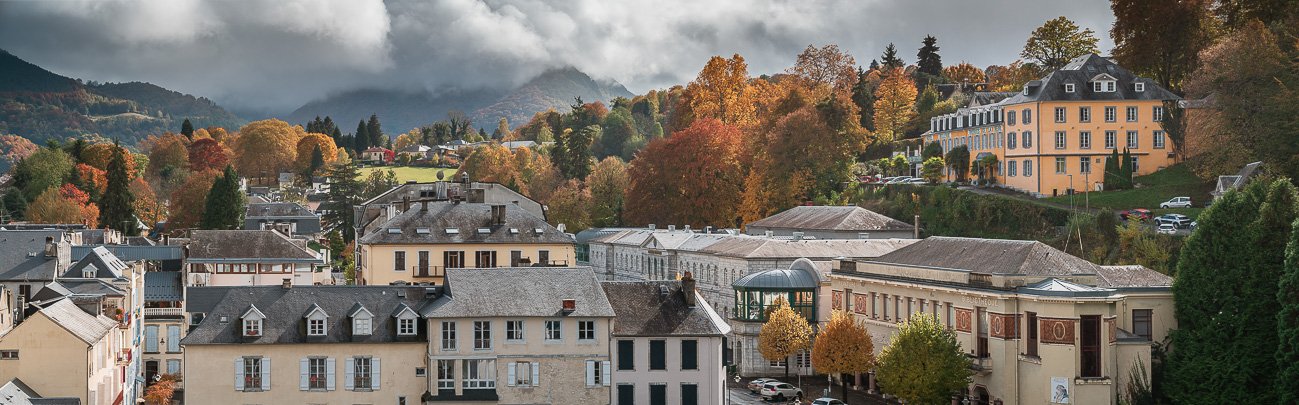 Bagnères de Bigorre village des Pyrénées