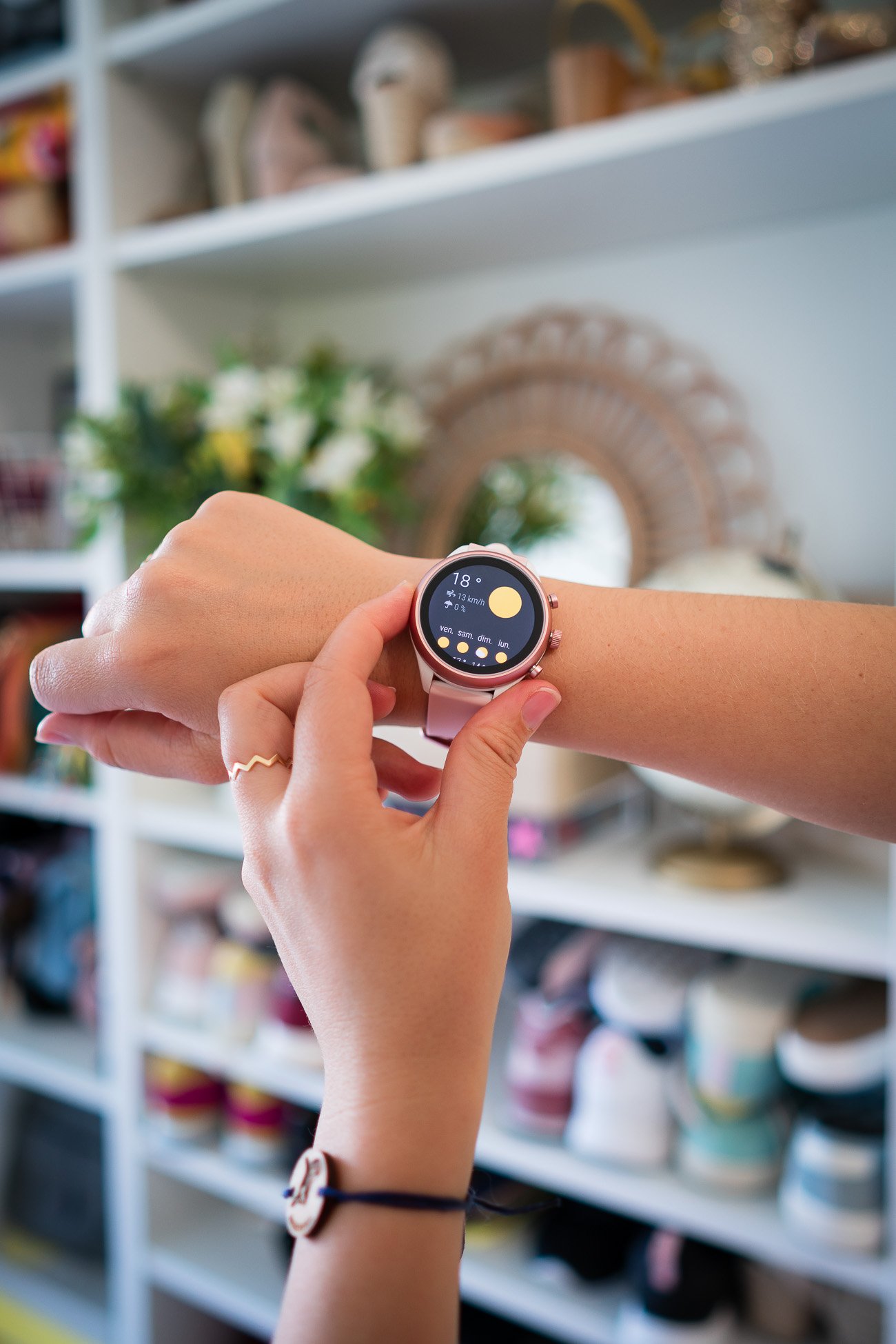 montre connectée pour la météo