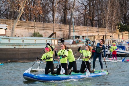 La Nautic Paddle avec Volvo : 11km sur la Seine !